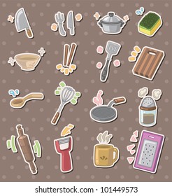 kitchen tool stickers