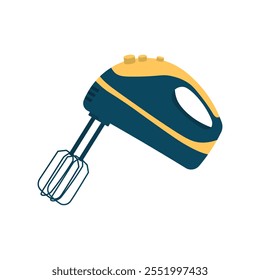 Kitchen Tool Vector Illustration - Hand Mixer