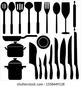 kitchen tool vector. solid icon.flat.ilustration