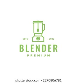 kitchen tools cooking blender spice fruit vegetable minimal logo design vector icon illustration