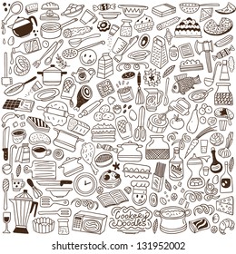 kitchen tools - doodles