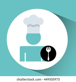 kitchen tools food Cookware cutlery isolated, vector illustration