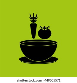 kitchen tools food Cookware isolated, vector illustration