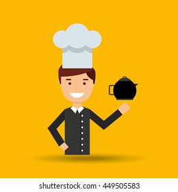 kitchen tools food Cookware isolated, vector illustration