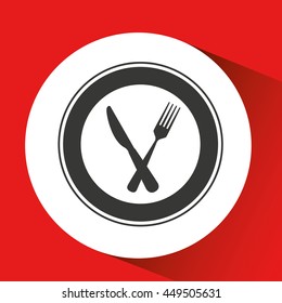 kitchen tools food Cookware isolated, vector illustration