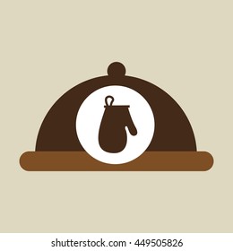 kitchen tools food Cookware isolated, vector illustration
