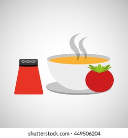 kitchen tools food Cookware isolated, vector illustration