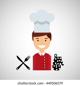 kitchen tools food Cookware isolated, vector illustration