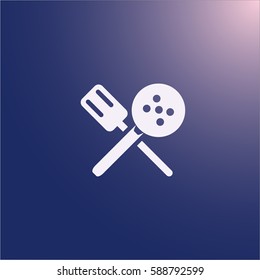 Kitchen tools icon