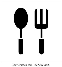 kitchen tools icon on white background