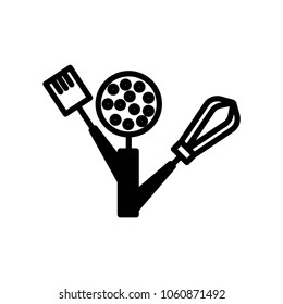 kitchen tools  icon vector