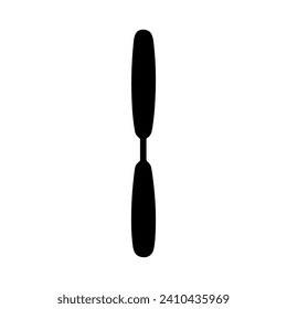 Silueta de herramientas de cocina, Silueta de utensilios de cocina-vectores.