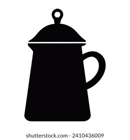 Kitchen tools silhouette, Kitchen utensils silhouette-Vector Silhouette.