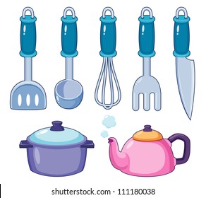 kitchen tools vector