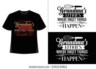 Kitchen T-shirt, kitchen Design, Kitchen  Quotes Design t shirt, Vector EPS Editable Files