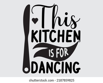 Archivo vectorial de diseño de camisetas de cocina