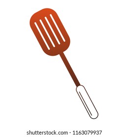 Kitchen turner utensil red lines