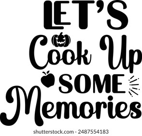 Kitchen Typography Vector art Design