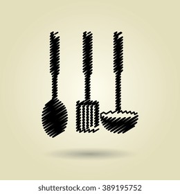 kitchen utencils design 