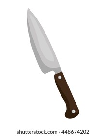Kitchen utensil colorful icon, vector illustration graphic.