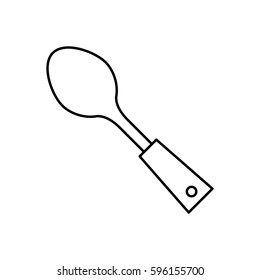 Kitchen utensil for cook icon vector illustration graphic design