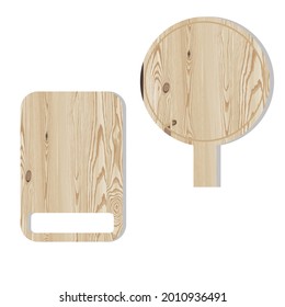 kitchen utensil cutting board set of wood