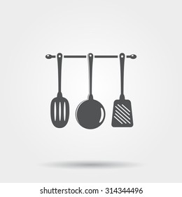 Kitchen utensil icon