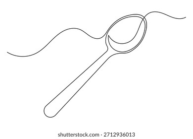 Ícone de utensílio cozinha simples esboço ilustração de arte de linha única isolada