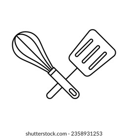 kitchen utensil - icon vector appliance sign