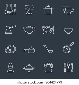 kitchen utensil icons