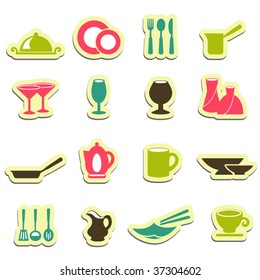 iconos de utensilios de cocina
