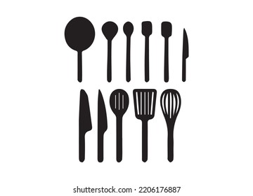 Kitchen Utensil Illustrations Clip Art Stock Vector (royalty Free 