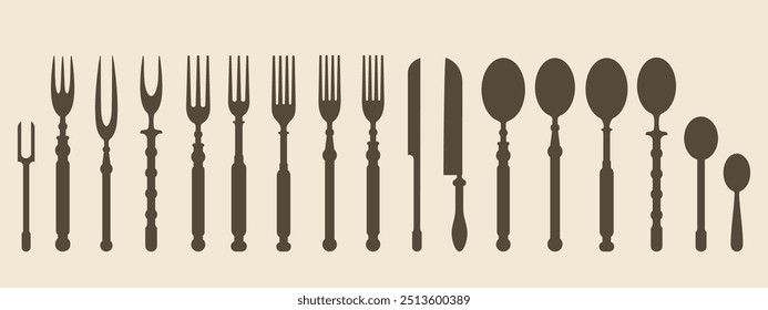 Kitchen Utensil set. Isolated Kitchen Utensil on white background