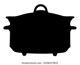 Kitchen utensil silhouette vector art