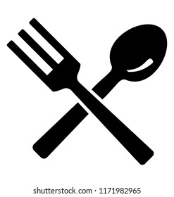 
Kitchen utensil and a table ware called fork and spoon
