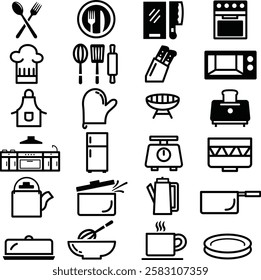 Kitchen Utensils Appliances Set Bundle