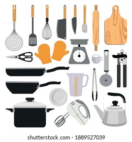 Kitchen Utensils Collection Illustration cooking tool