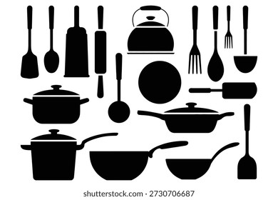 Utensílios de cozinha Coleção kitchenware cooking