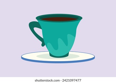 Kitchen utensils concept. Colored flat vector illustration isolated.