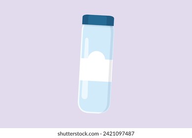 Kitchen utensils concept. Colored flat vector illustration isolated.