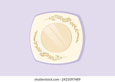 Kitchen utensils concept. Colored flat vector illustration isolated.