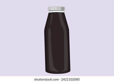 Kitchen utensils concept. Colored flat vector illustration isolated.