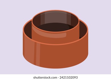 Kitchen utensils concept. Colored flat vector illustration isolated.