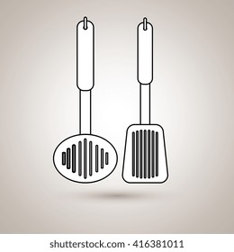 kitchen utensils design 