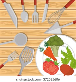 Kitchen utensils and dishware