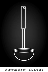 Kitchen utensils and equipment icon design, vector illustration graphic.