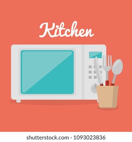 kitchen utensils equipment icons
