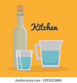 kitchen utensils equipment icons