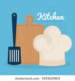kitchen utensils equipment icons