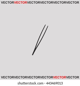 Kitchen utensils icon.